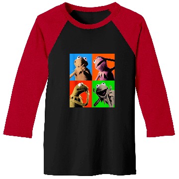 Discover Disneyss The Muppets K the frog Pop Art Baseball Tees