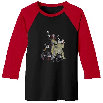 Discover Disneyss Nightmare Before Christmas Group Portrait Baseball Tees