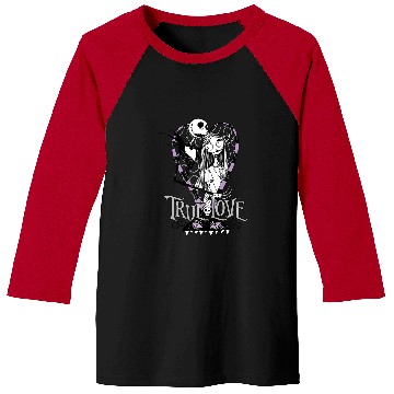 Discover Disneyss Nightmare Before Christmas Valentines True Love Baseball Tees