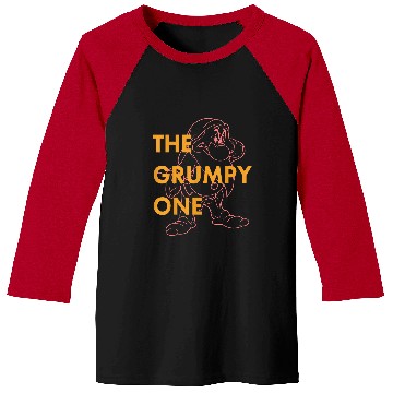 Discover Disneys Snow White The Grumpy One Baseball Tees