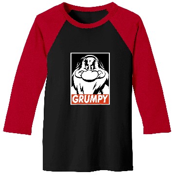 Discover Disney Snow White Grumpy Streetwear Poster Baseball Tees