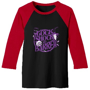 Discover Disneyss The Nightmare Before Christmas Lock Shock Barrel Baseball Tees