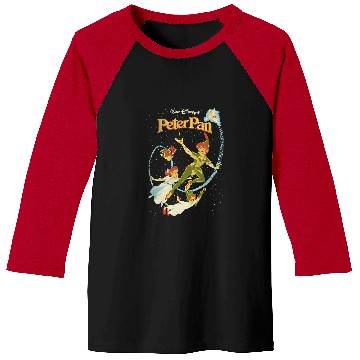 Discover Disney Peter Pan Darling Flight Vintage Graphic Baseball Tees