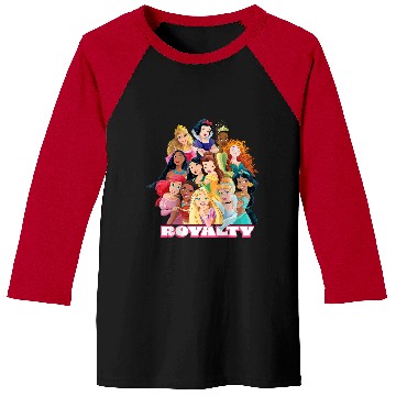 Discover Disneyss Princess Royal Friends Group Royalty Baseball Tees