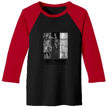 Discover Sidney Prescott - Eras Tour - Black & White Baseball Tees