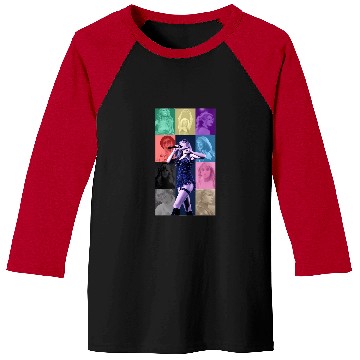 Discover Taylorss Swift Eras Tour Collage Baseball Tees
