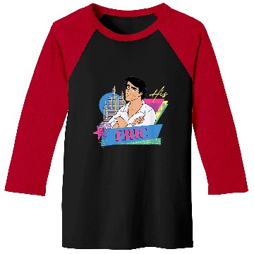 Discover Disneyss The Little Mermaid Retro Couples Matching His Eric Baseball Tees