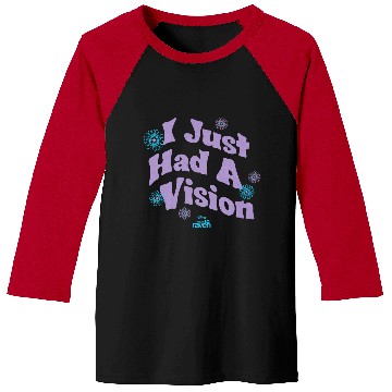 Discover Disneyss That So Raven I Just Had A Vision Wavy Text Logo Baseball Tees