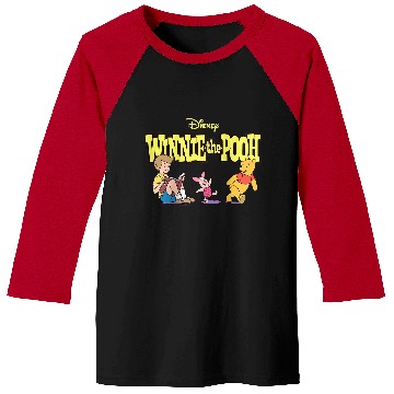 Discover Disneyss Winnie The Pooh Piglet Christopher Robin With Logo Baseball Tees