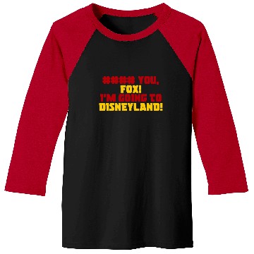 Discover Deadpool   You Fox Im Going To Disneyland TShirt Baseball Tees