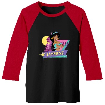 Discover Disneyss Aladdin Retro 90s Couples Matching Princess Jasmine Baseball Tees