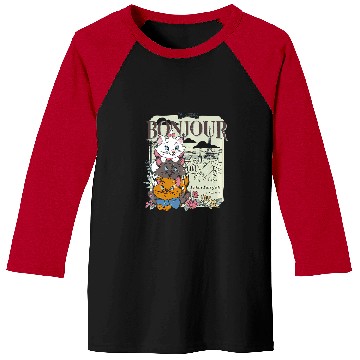 Discover Disney The Aristocats Bonjour Baseball Tees