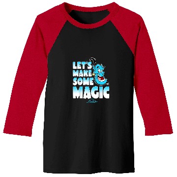 Discover Disney Aladdin Genie Lets Make Some Magic Gradie Baseball Tees