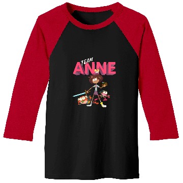 Discover Disney Channel Amphibia Team Anne Baseball Tees