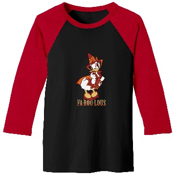 Discover Disney Halloween Daisy Duck Witch Costume Fa-BOO-Lous Long Sleeve Baseball Tees