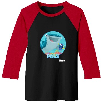 Discover Disney Pixar Finding Dory & Destiny Biggest Fish Pals Logo Baseball Tees