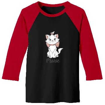 Discover Disney The Aristocats Marie Classic Painting Cute Portrait Baseball Tees