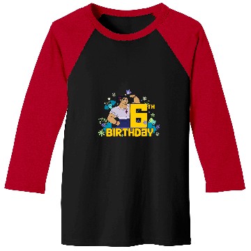 Discover Disney Encanto Luisa 6th Birthday Flex Baseball Tees
