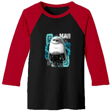 Discover Disney Moana Maui Half Shark Baseball Tees