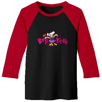 Discover Womens Disney Daisy Duck in Costume BOO-tiful Spooky Cute Halloween V-Neck Baseball Tees