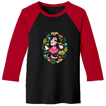 Discover Disney Minnie Mouse Springtime Easter Egg Hunt Baseball Tees