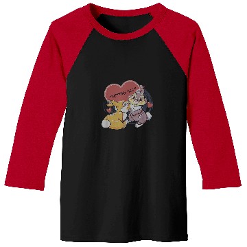 Discover Disney Bambi Thumper Miss Bunny Valentines Day Baseball Tees