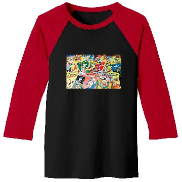 Discover Disney Comics TShirt Baseball Tees