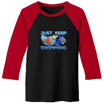Discover Disneyss Pixar Finding Dory Just Swimming With Nemo T Tee T Tee Baseball Tees