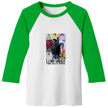 Discover Lando Norris Eras Tour Inspired Baseball Tees
