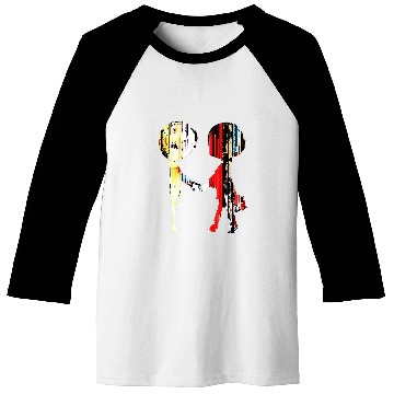 Discover Colorful Shake hands Radiohead Baseball Tees
