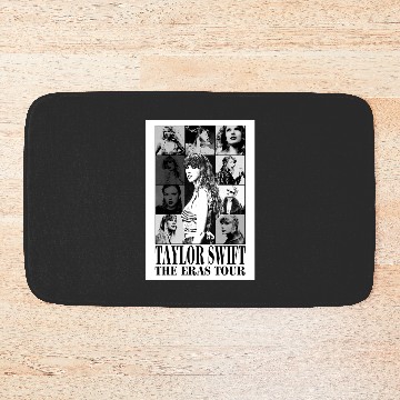 Discover eras tour black and white Bath Mats