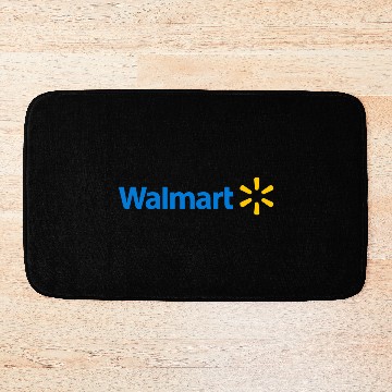 Discover Sale!! Walmart Logo Unisex Bath Mats