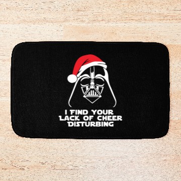 Discover New Funny Darth Vader Star Wars Themed Christmas Bath Mats