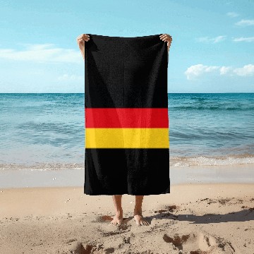 Discover Official Germany Flag German Country Pride Beach Towels