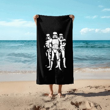 Discover Cool Star Wars Storm troopers Beach Towels