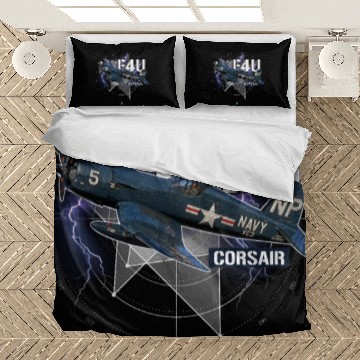 Discover F4U Corsair WWII Aircraft Gift Bedding Sets
