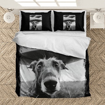 Discover Irish Wolfhound Dog UFO Alien Extraterrestrial Sel Bedding Sets
