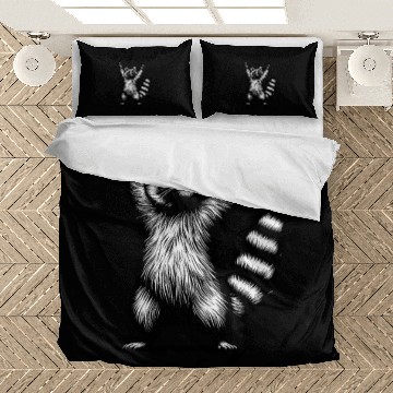 Discover Stay Trashy Raccoon squad Bedding Sets