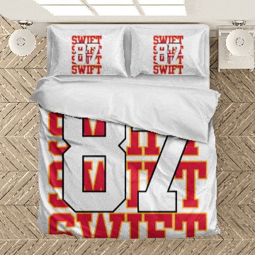 Discover taylorr Swift and Travis Kelce (1) Bedding Sets