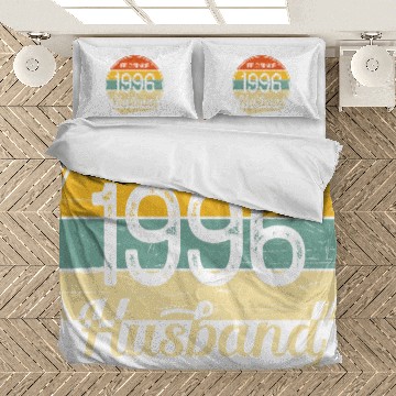 Discover Mens 25th Wedding Anniversary Gift Him Epic Husband Since 1996 Bedding Sets