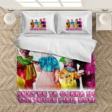 Discover Killer Klown Pies - Killer Klowns From Outer Space - Bedding Sets