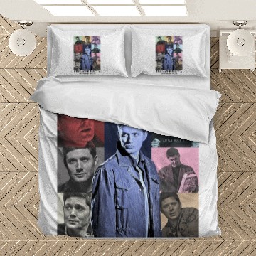 Discover Dean Winchester Eras Tour Essential Hawaiians Bedding Sets