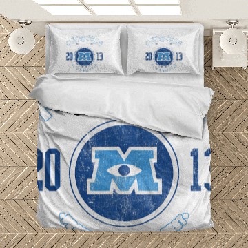 Discover Disney Monsters University Logo Graphic Bedding Sets