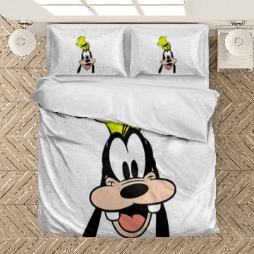 Discover Disney Mickey And Friends Goofy Face Small Pocket Logo Baseball Tees Bedding Sets
