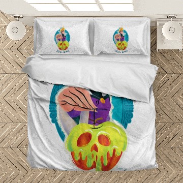 Discover Disney Villains Evil Queen Poison Apple Just One Bite Bedding Sets
