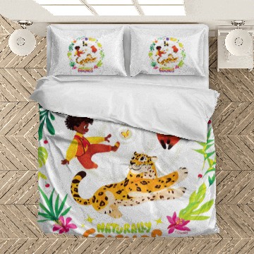 Discover Disney Encanto Antonio Madrigal & Animals Natura Baseball Tees Bedding Sets