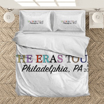 Discover Eras Tour Philadelphia Night 2 Bedding Sets