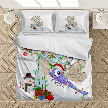 Discover Dragonfly xmass Element Tree Lighting Dragonfly Christmas 12 Bedding Sets