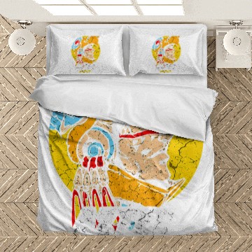 Discover Aztec Warrior King Mexican Native Art Maya Mayans 4 Bedding Sets