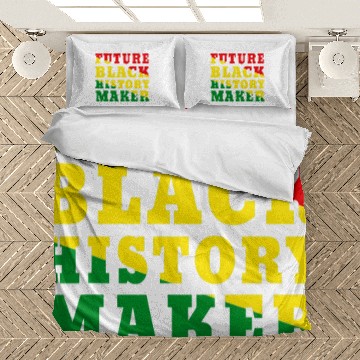 Discover Future Black History Maker African Colors Black Excellence Bedding Sets